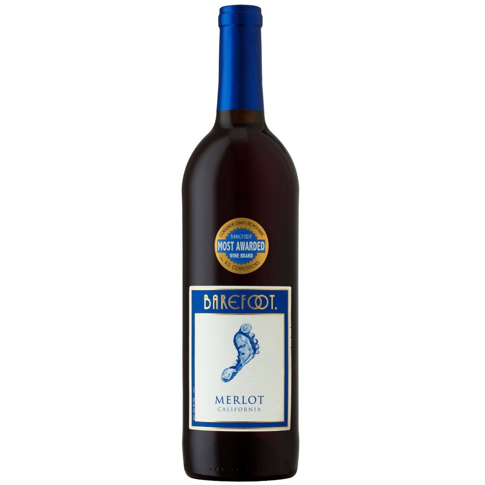 BAREFOOT MERLOT 750ML