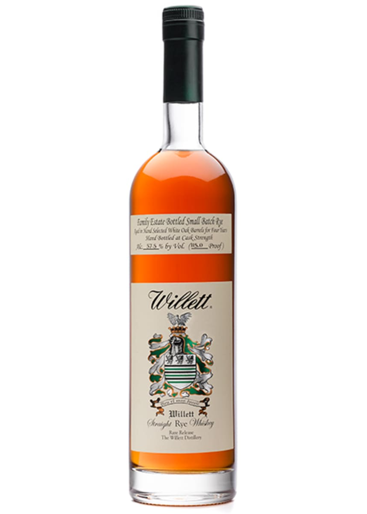 Willett Family Estate 4 Year Old Small Batch Straight Rye Whiskey