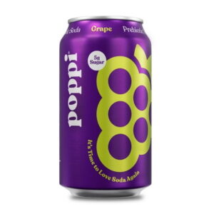 Poppi Prebiotic Soda Grape 12FL.OZ CAN