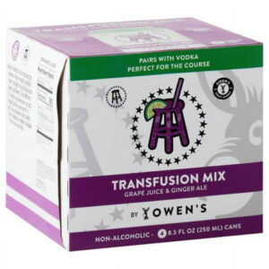 Owens Transfusion Mix Grape & Ginger Ale