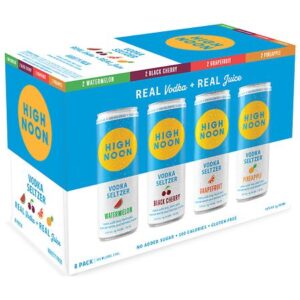 High Noon Sun Sips Vodka Hard Seltzer Variety Pack 8pk Cans