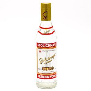 STOLICHNAYA VODKA 375ML