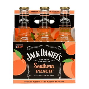 Jack Daniel's Country Cocktails Southern Peach 6pk Bottles